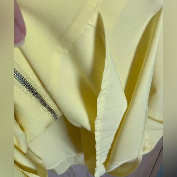 Soft Surroundings Go Lively Traverse Dress Lemon Grass Butter Yellow Sz M NWT - Picture 9 of 14